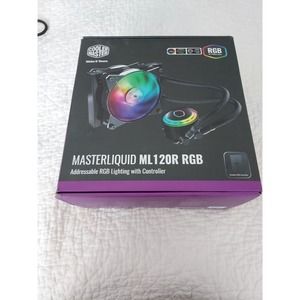 RGB MasterLiquid Controller RGB 120R PARTS ONLY missing fan see photos w/box